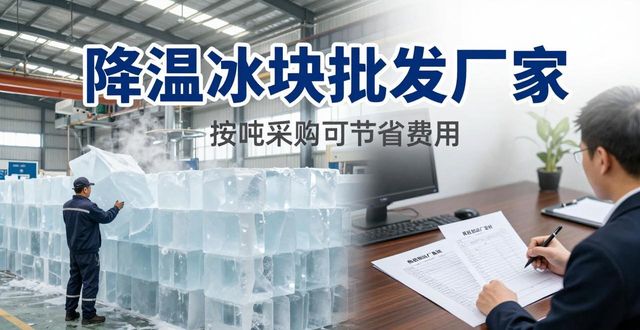 江岸降温冰块批发厂家 良臣制冰厂直供
