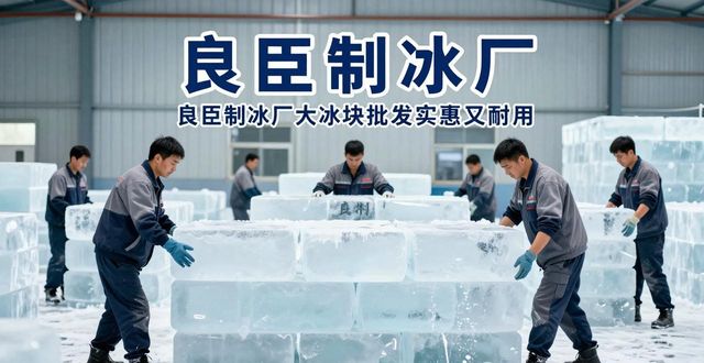 江岸大冰块厂 良臣制冰厂大冰块批发实惠又耐用