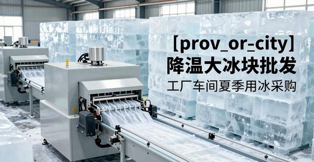 江岸降温大冰块批发 工厂车间夏季用冰采购