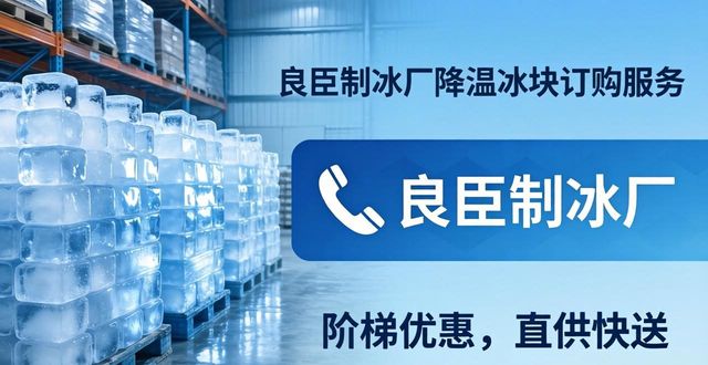 江岸降温冰块订购 良臣制冰厂直供快送