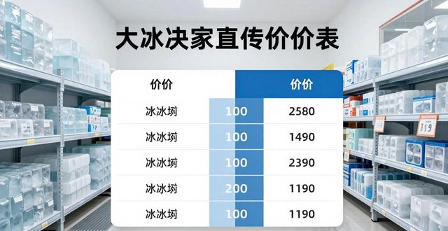 大冰块批发厂家怎么选？江岸直供渠道靠谱吗