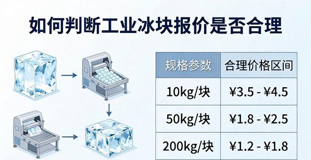 江岸工业冰块价格透明化 用户采购不踩坑