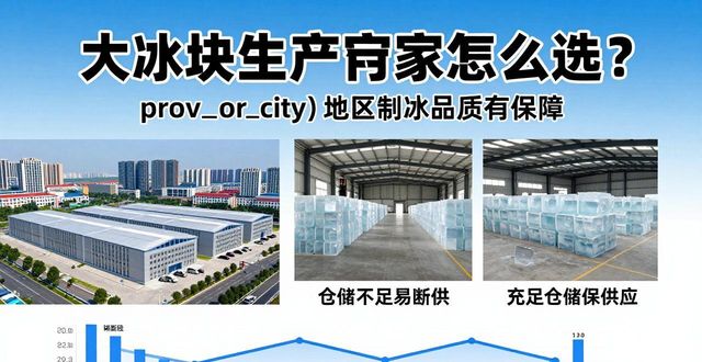 大冰块生产厂家怎么选？江岸地区制冰品质有保障