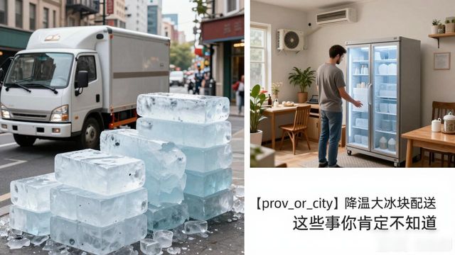 江岸降温大冰块配送 这些事你肯定不知道