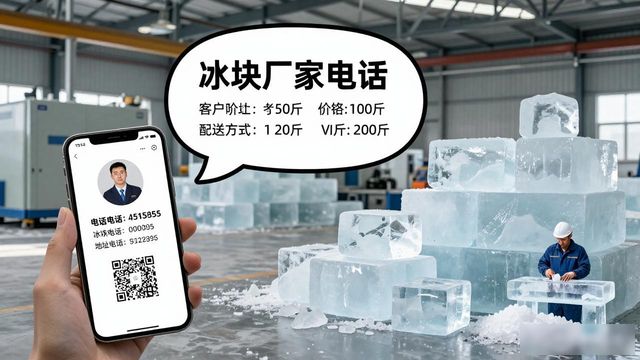 江岸降温大冰块厂电话怎么找？看完这篇就懂了